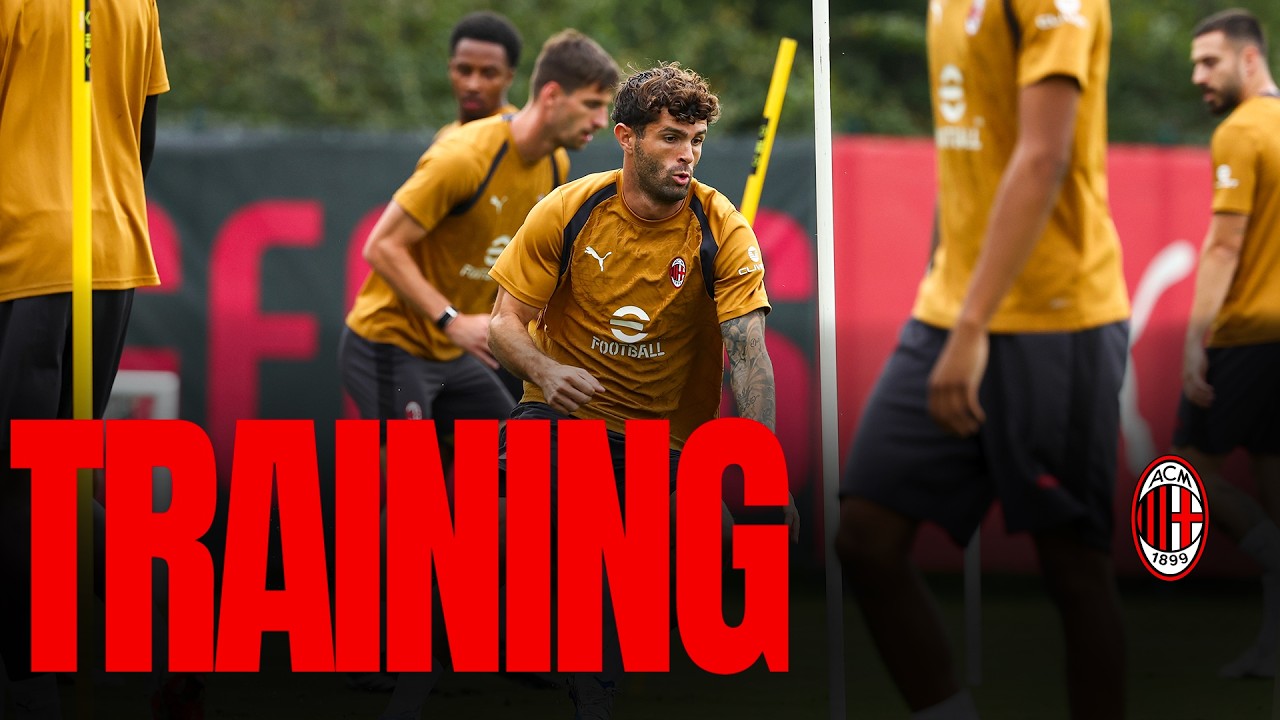 Dentro MILANELLO | Il MILAN al lavoro verso #sassuolomilan ЁЯТк background