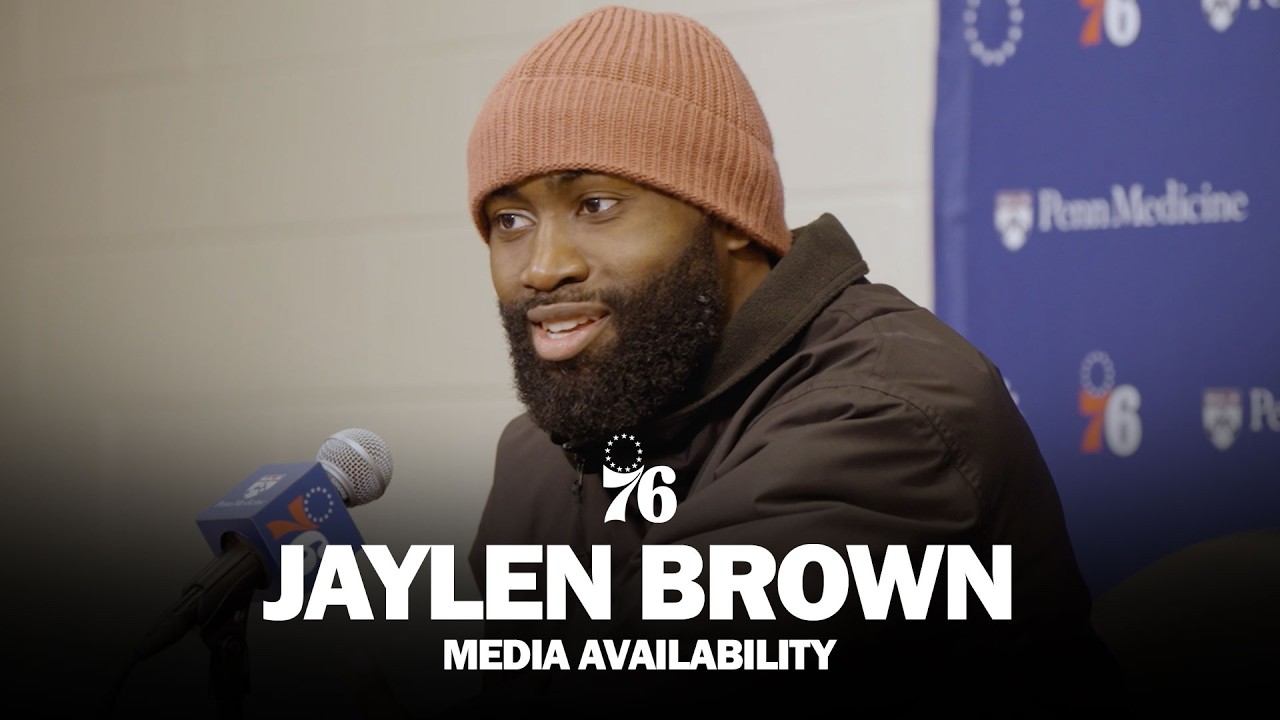 2026-27 Postgame Media Availability 🎙️ | Jaylen Brown | 10.05.26 background