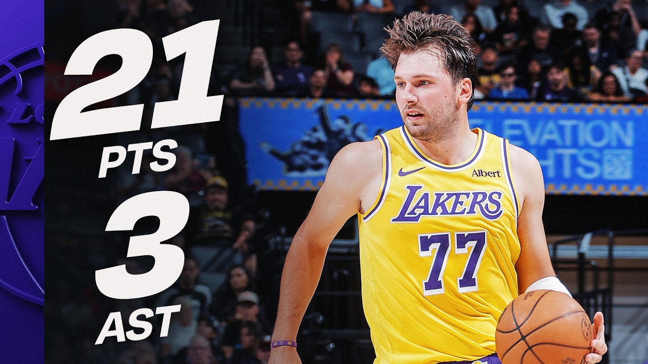Luka Doncic SHINED in Game 1 of Preseason | October 5, 2026 background