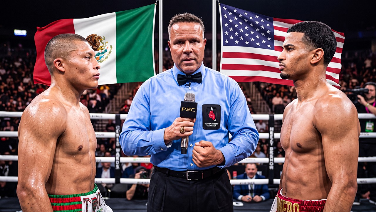 Total Domination! Isaac Cruz (MEX) vs Rolando Romero (USA) | Boxing Fight Highlights background