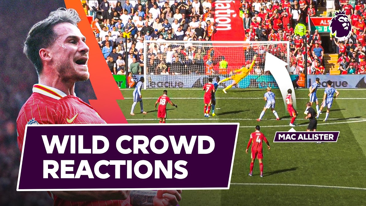 Goals That Sent The Stadium Into A Frenzy 🫨 background