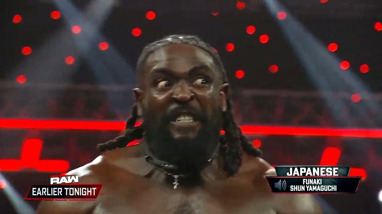 WWE RAW CHAD GABLE ENTRANCE 10/05/26 background
