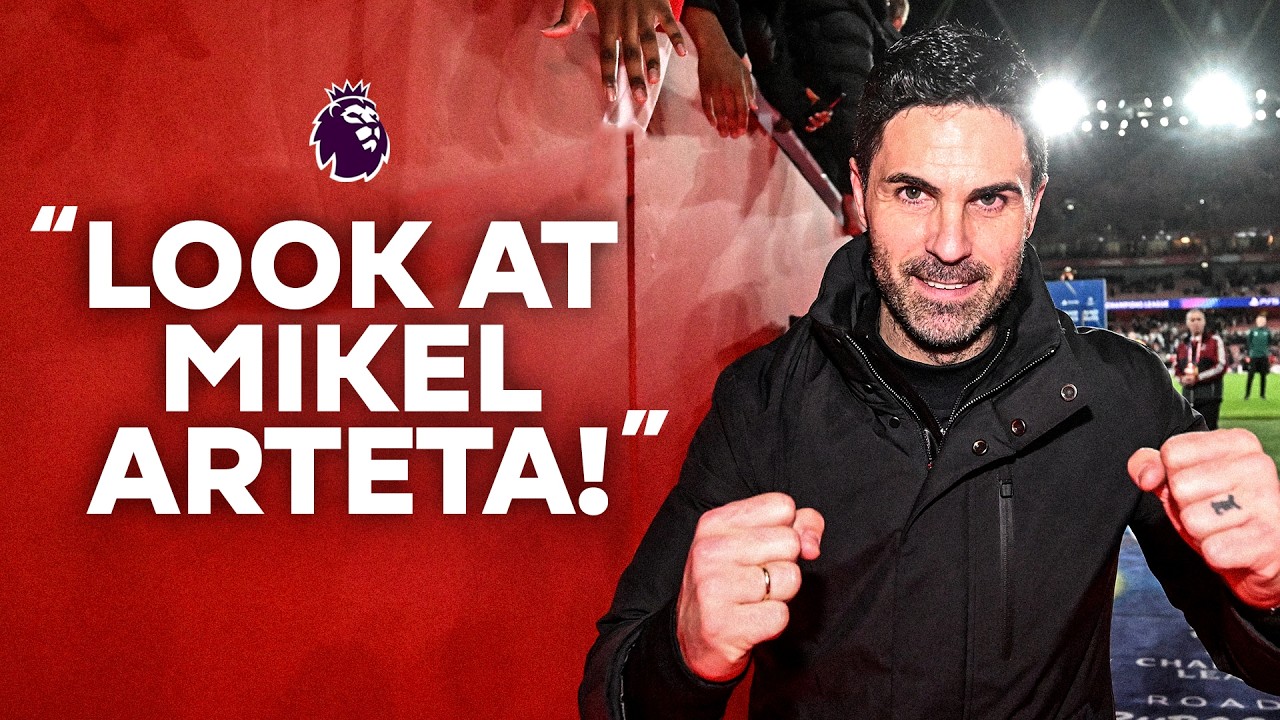 Mikel Arteta's BEST Touchline Reactions đż background