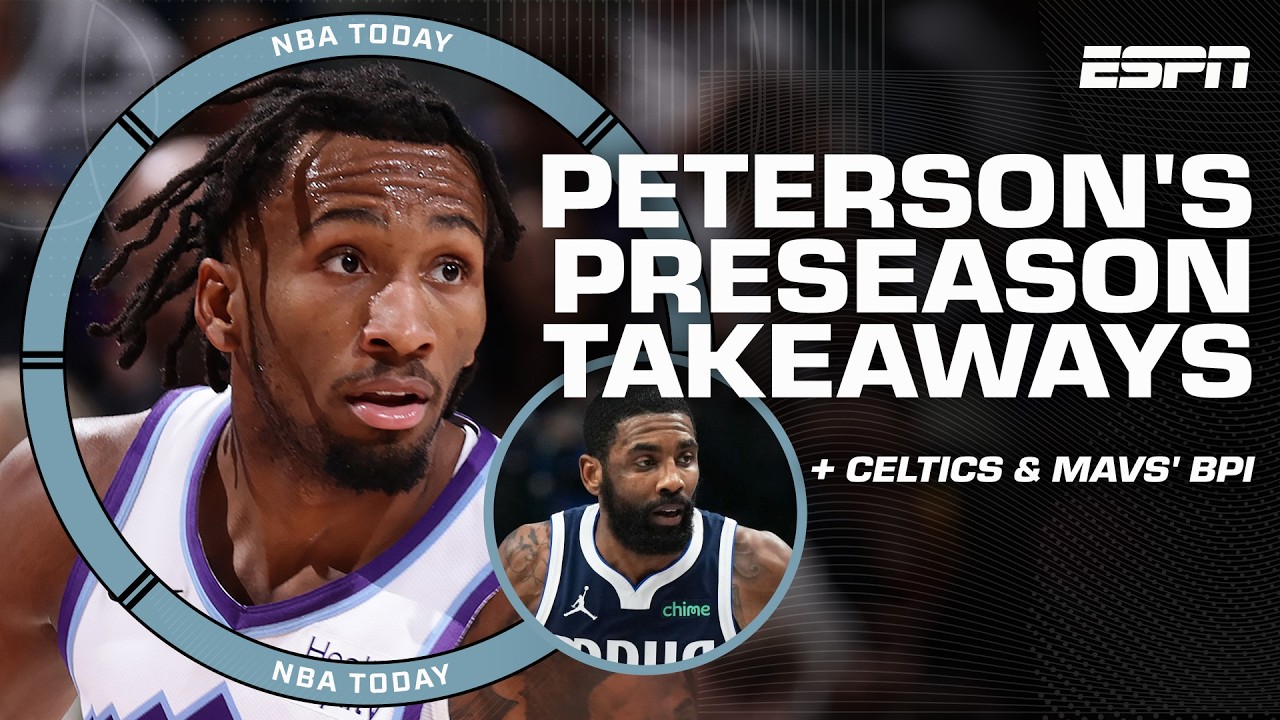 Darryn Peterson is AHEAD of his time! + Mavs' season hinging on Kyrie Irving? | NBA Today background