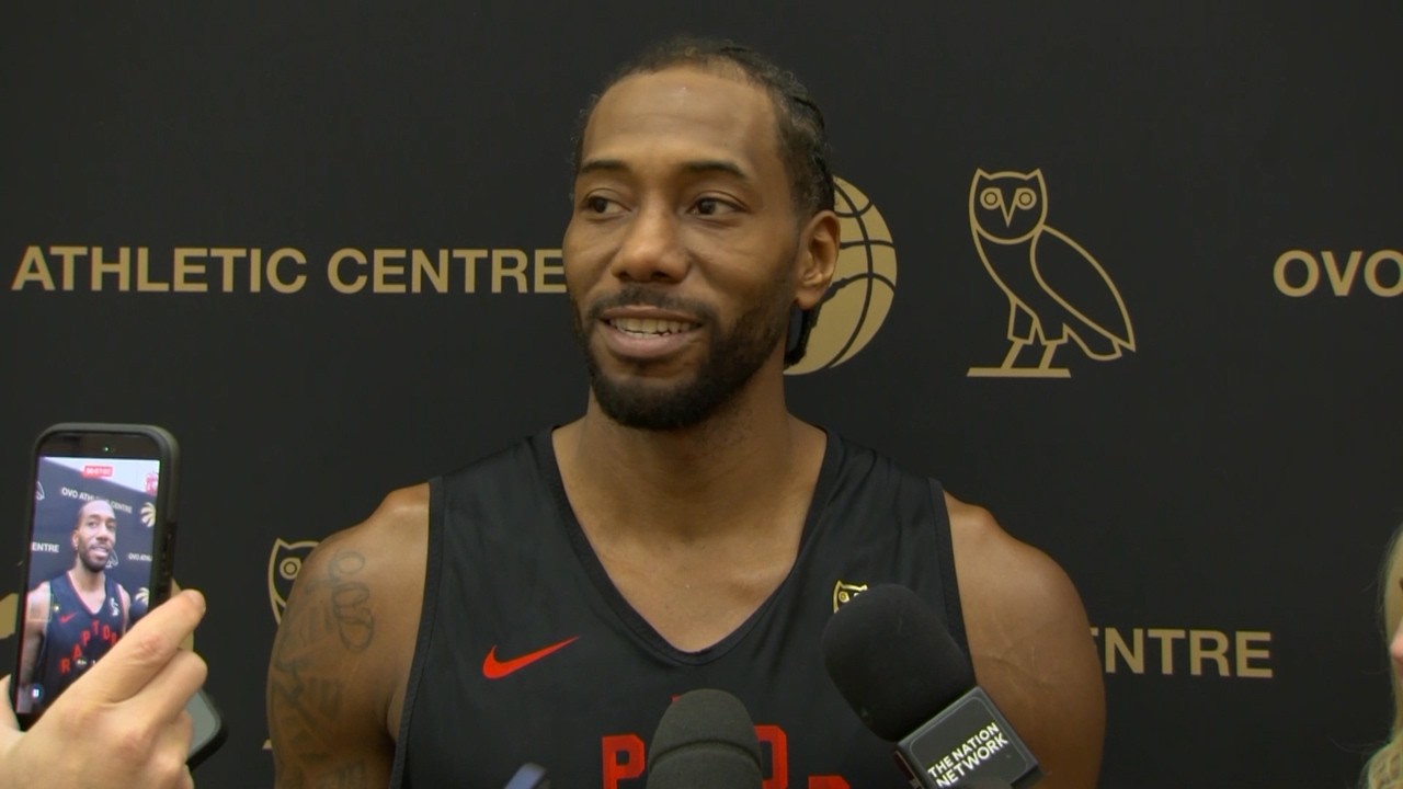 Kawhi Leonard | Practice | October 6, 2026 background