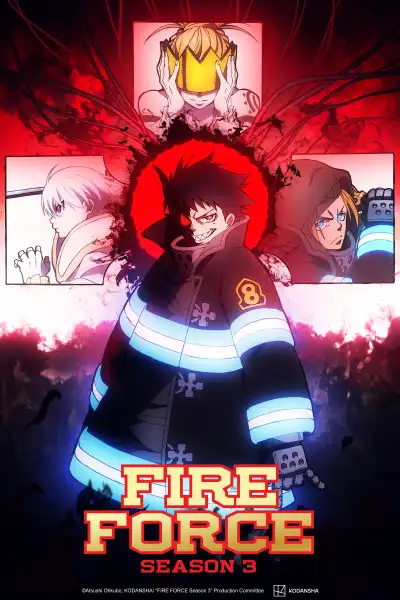 Fire Force [Hindi] S1-S3 poster