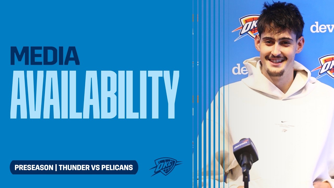 Post Game Media Availability | Preseason | October 6, 2026 | OKC Thunder background