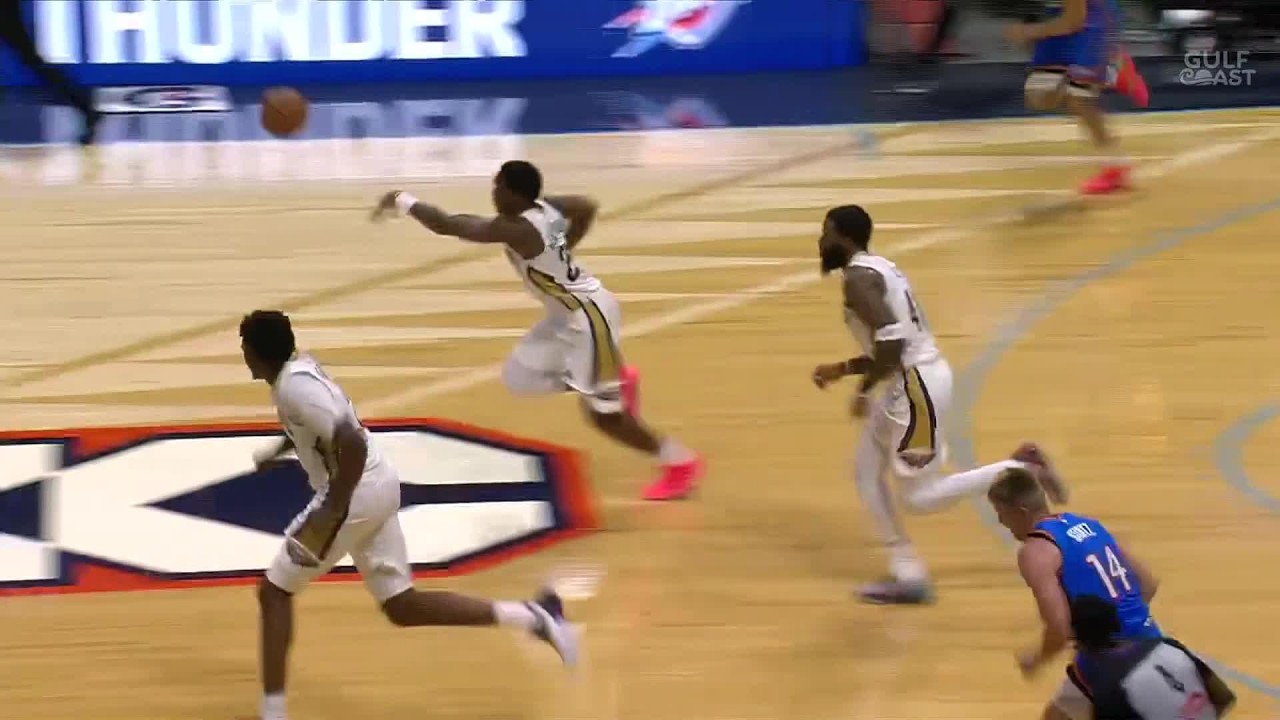Pelicans Preseason Highlights vs. Oklahoma City Thunder 10/6/26 background
