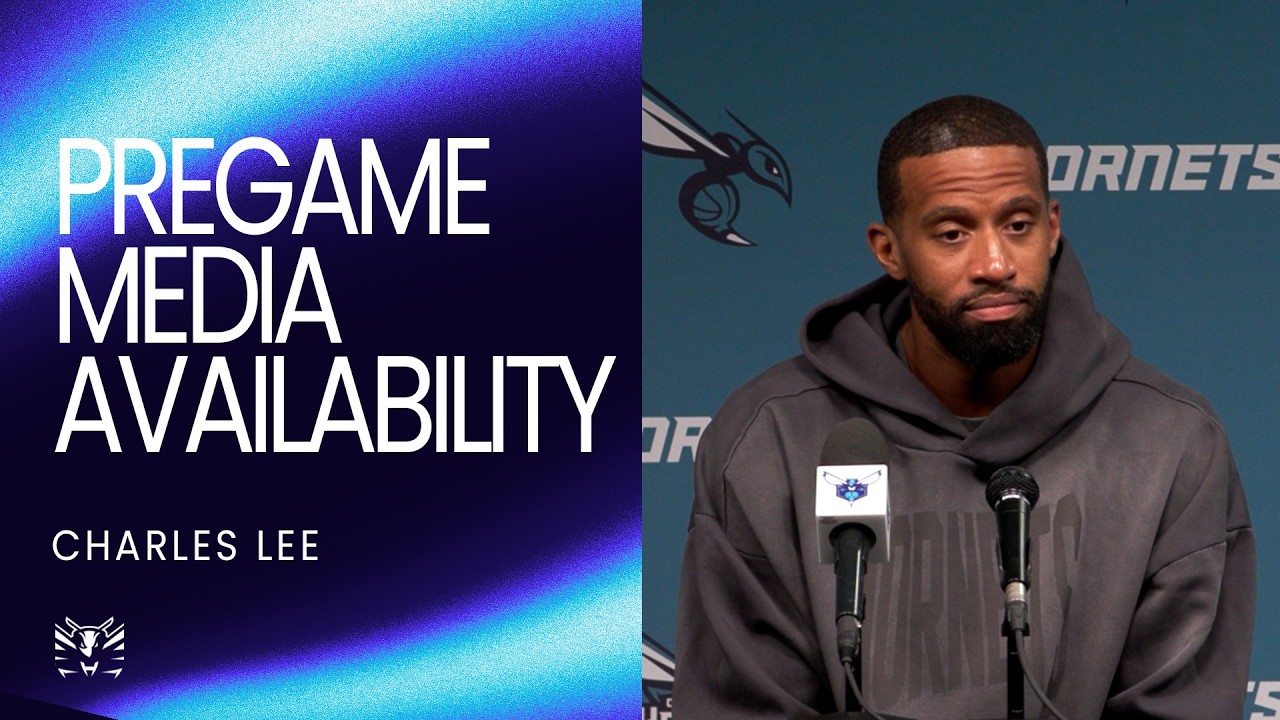 Coach Charles Lee Pregame Media Availability | 10/6/26 background