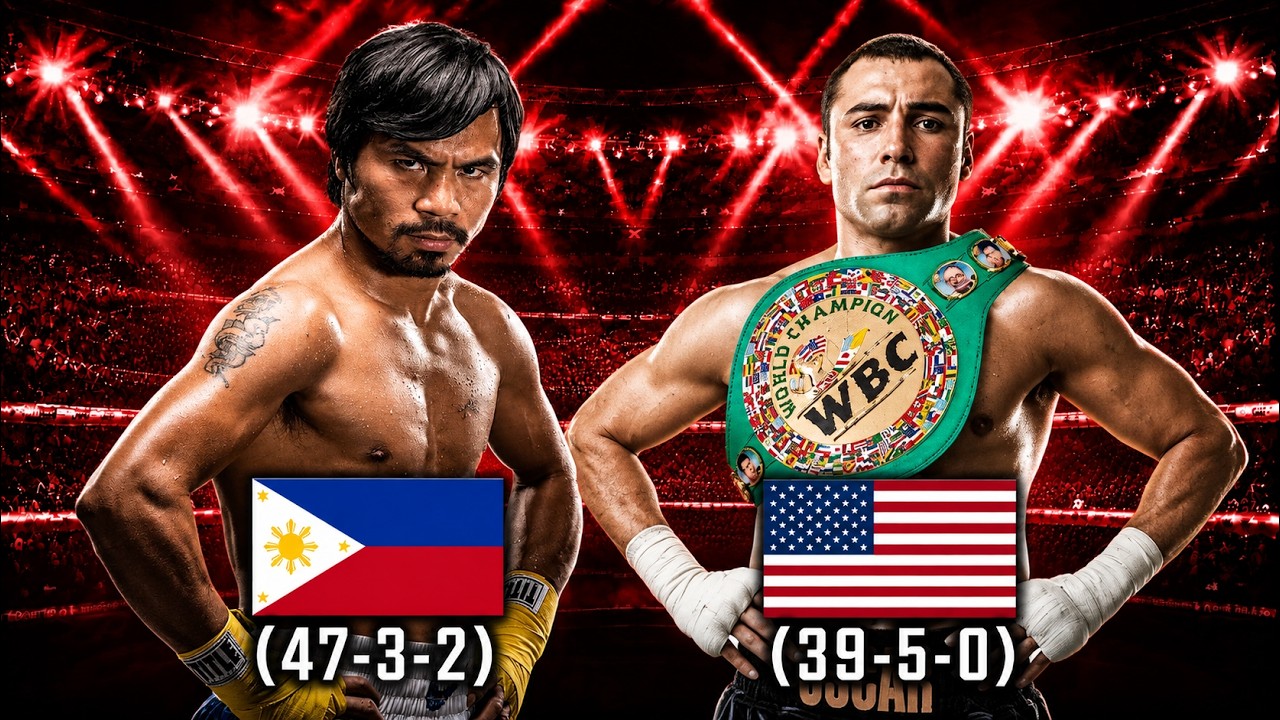 Manny Pacquiao vs Oscar De La Hoya Was BRUTAL π³ background