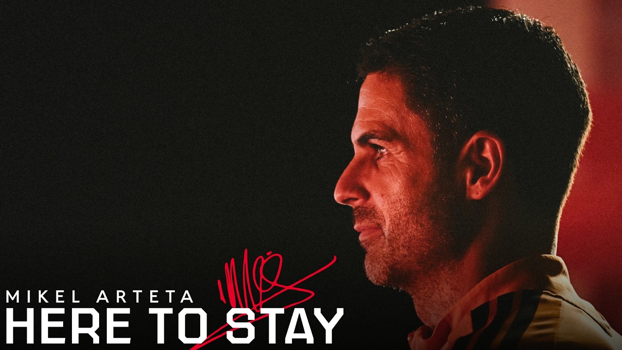 Mikel Arteta is here to stay ❤️ background