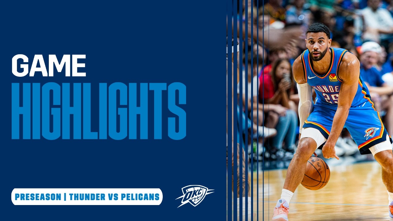 OKC Thunder vs New Orleans Pelicans | Preseason | Game Highlights | October 6, 2026 background