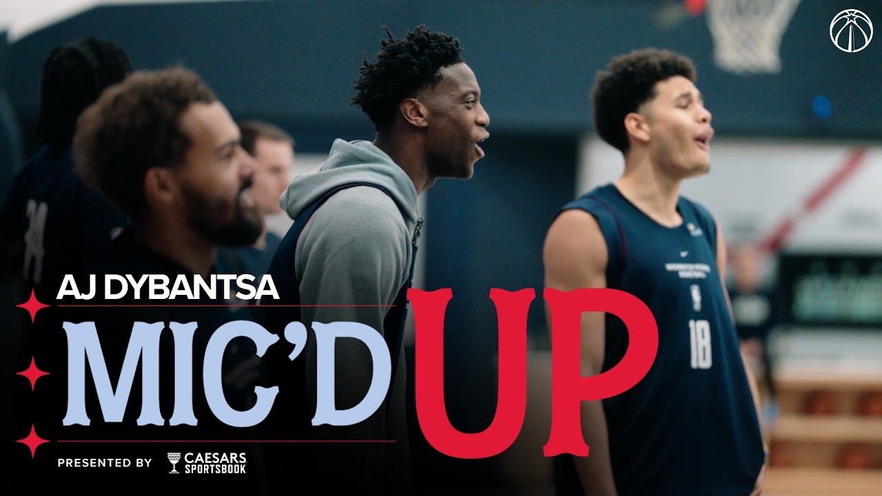 Inside AJ Dybantsa's World: Mic'd Up #1 Pick! background