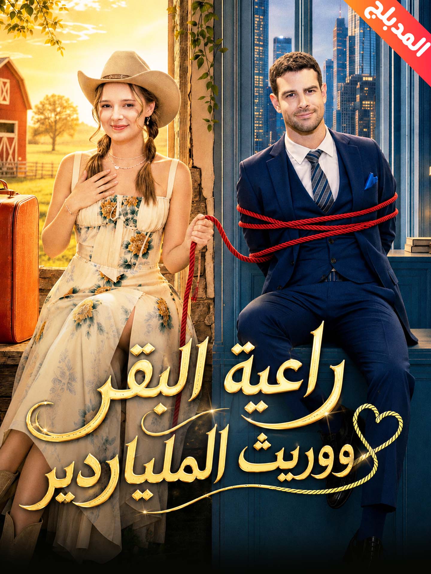 المدبلج-راعية البقر ووريث الملياردير poster