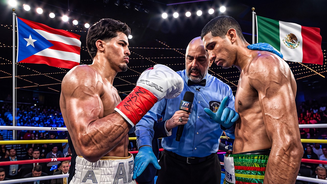 Dominant Masterclass! Xander Zayas (PRI) vs Jorge Garcia Perez (MEX) | Boxing Fight Highlights background