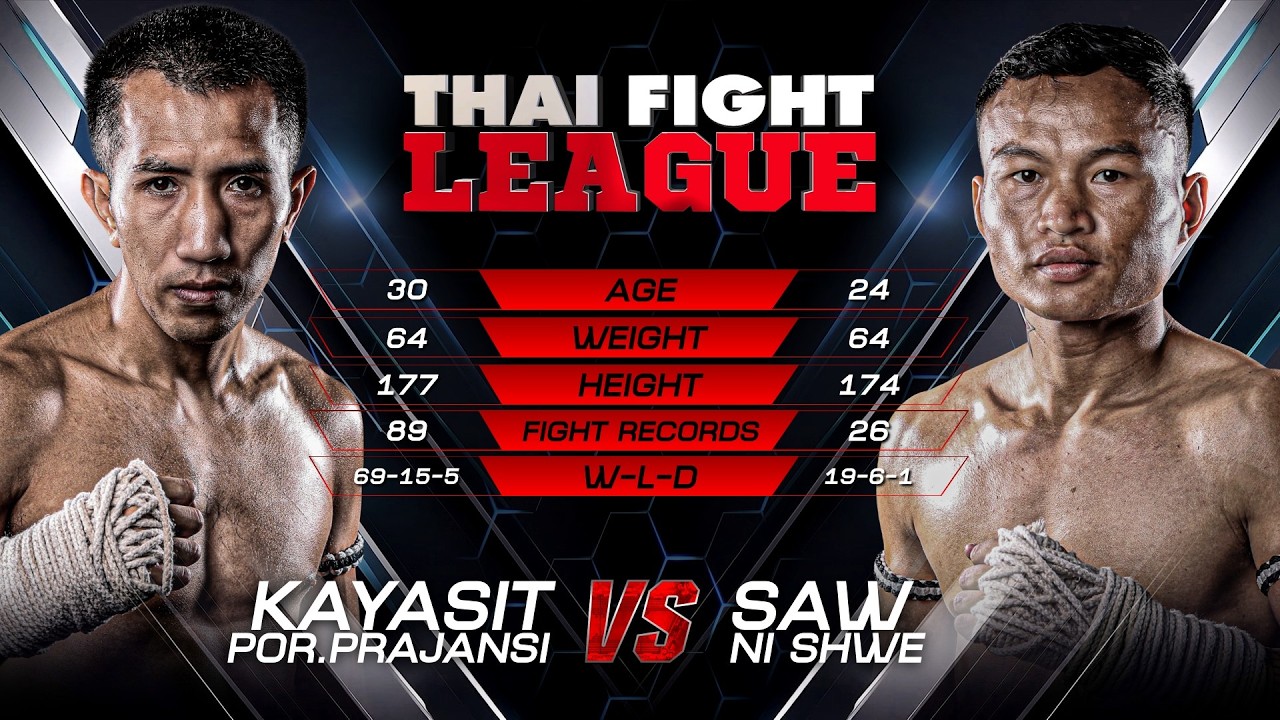 Kayasit Por.Prajansi vs. Saw Ni Shwe | THAI FIGHT LEAGUE 114 | 13 September 2026 background