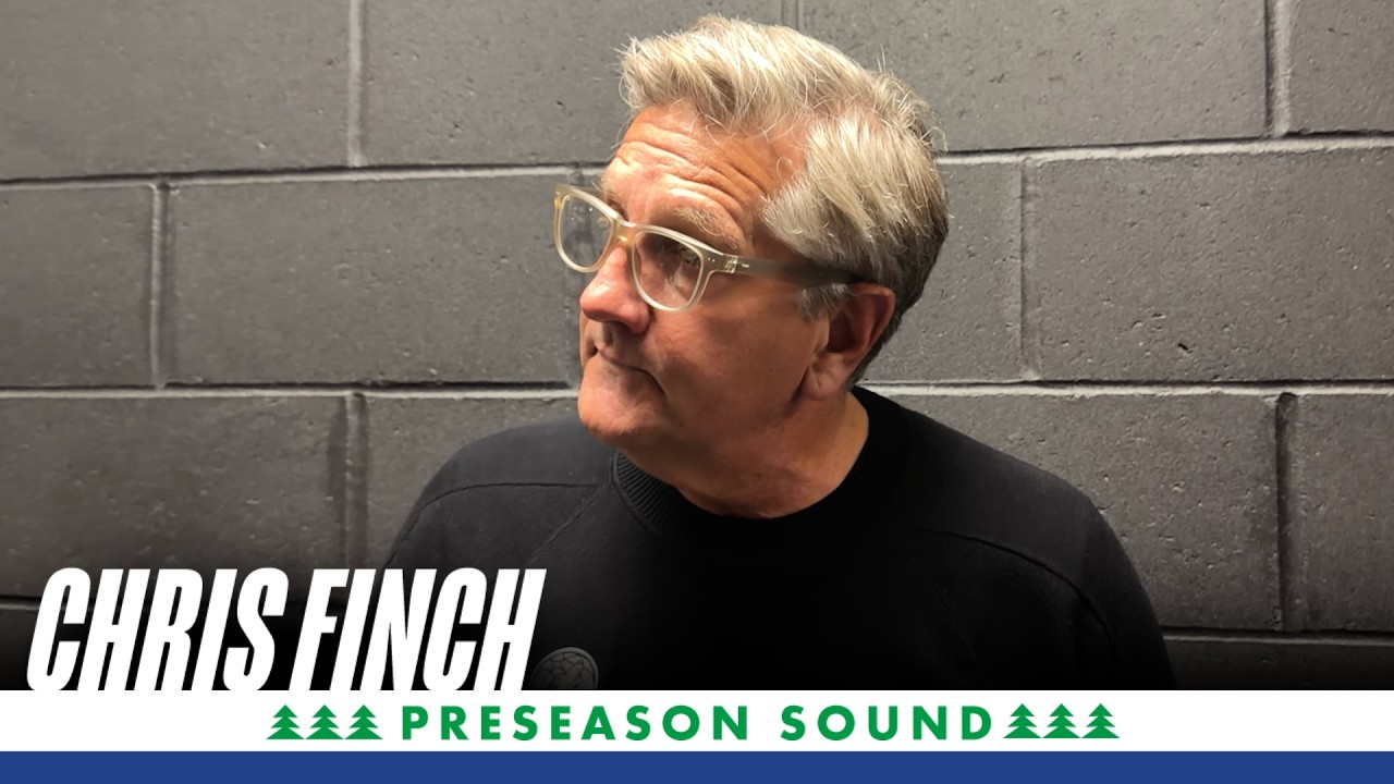 “We're Trying To Get Guys Some Minutes Right Now.” | Chris Finch Postgame Sound | 10.7.26 background