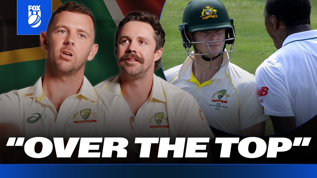 "Intense crowds & challenging wickets" 👀 Head, Hazlewood and co. preview South Africa | Fox Cricket background