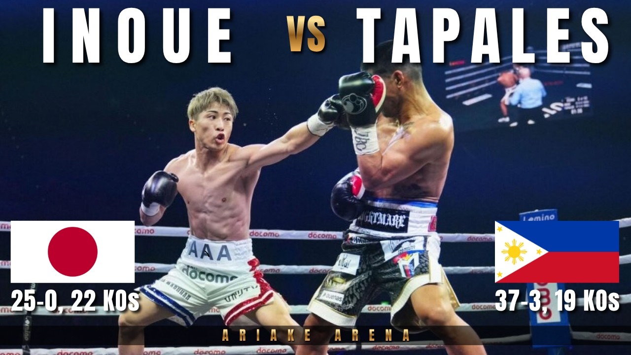 NAOYA INOUE (JAPAN) vs MARLON TAPALES (PHILIPPINES) Fight | INTENSE ACTION background