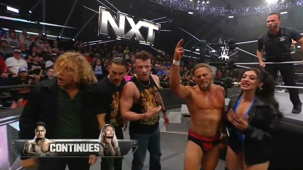 WWE NXT ZILLA FATU VS LEXIS KING 10/06/26 background