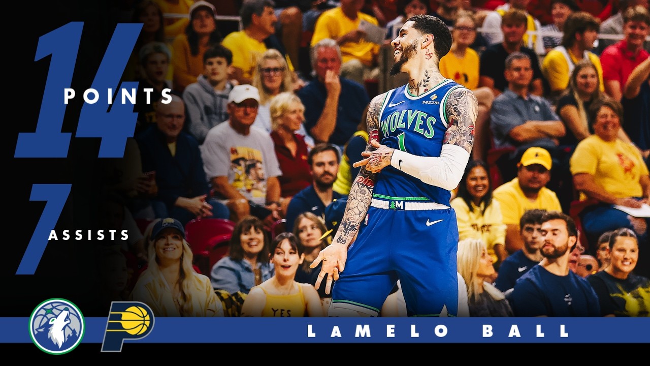 LaMelo Ball Gets The Team Involved Vs The Indiana Pacers | 10.7.26 background