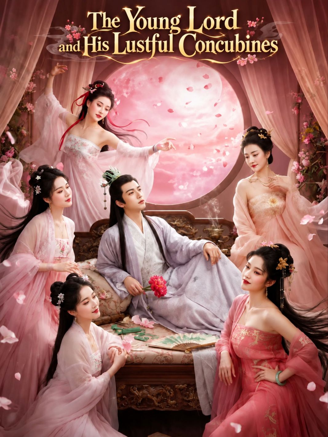The Young Lord and His Lustful Concubines