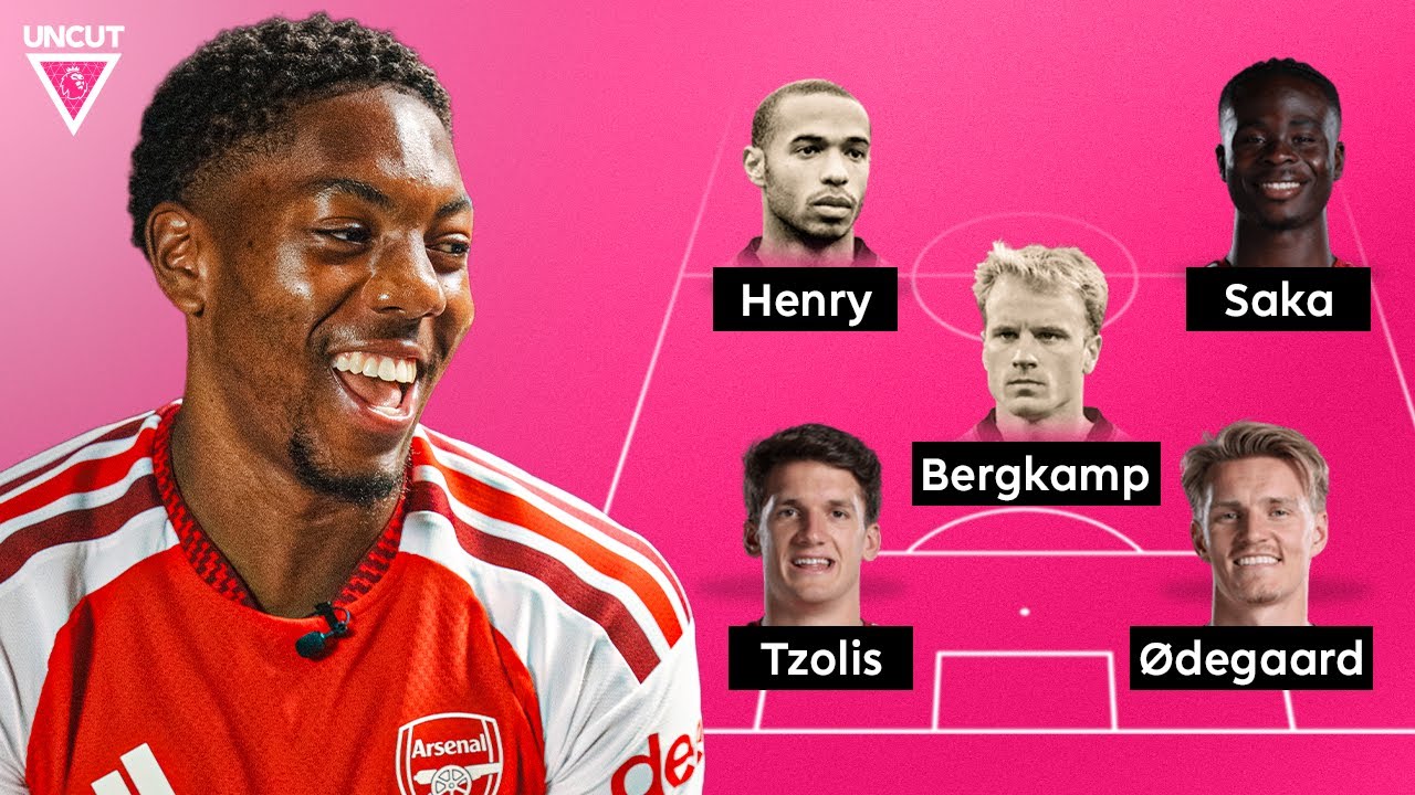 Myles Lewis-Skelly Reveals Arsenal Player With CRAZY First Touch background