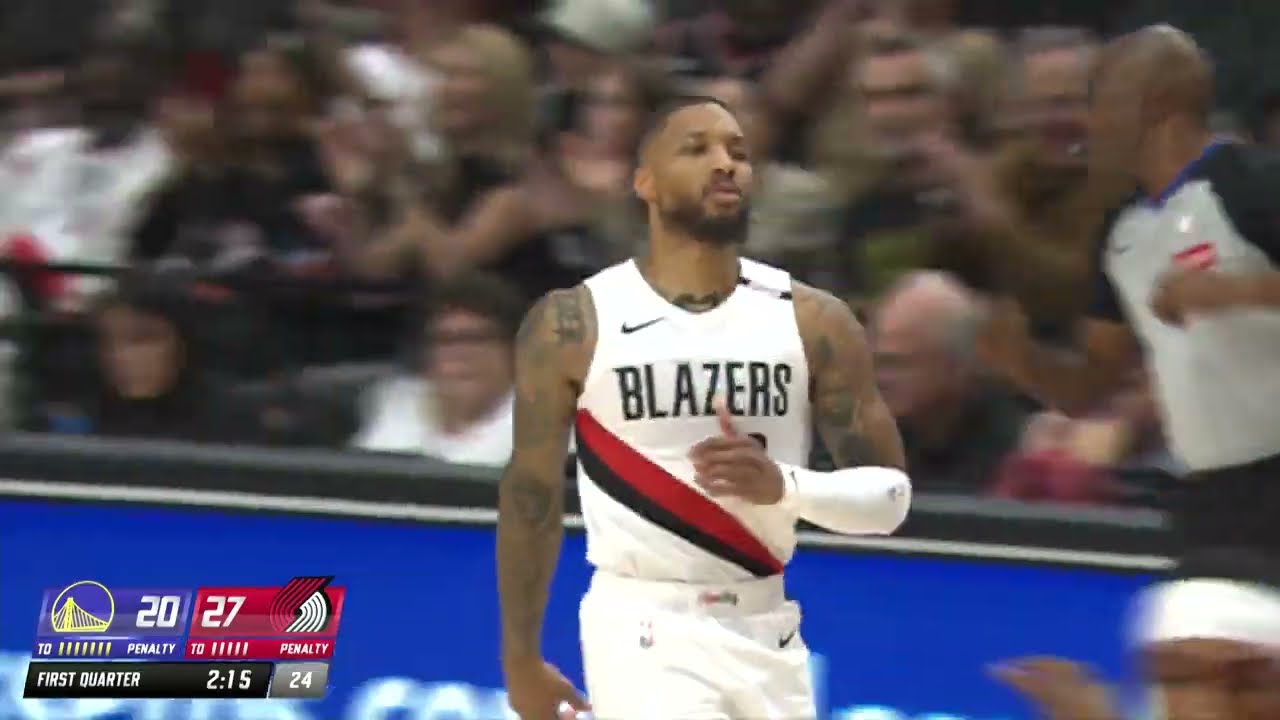 Game Highlights | Portland Trail Blazers 123, Golden State Warriors 118 | Oct. 7, 2026 background