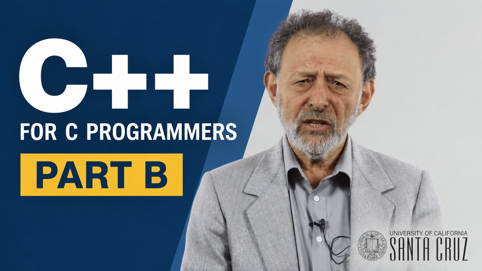 C++ For C Programmers, Part B background