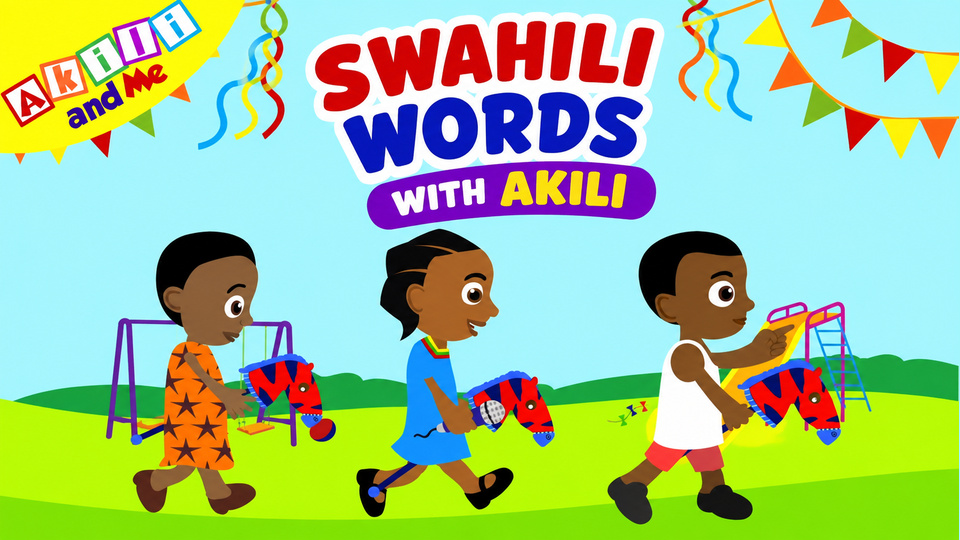 Learn Swahili - African Language for Kids! background