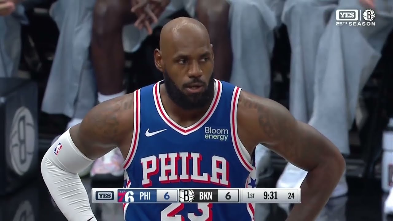 HIGHLIGHTS from LeBron James' Philadelphia 76ers preseason debut đ | NBA on ESPN background