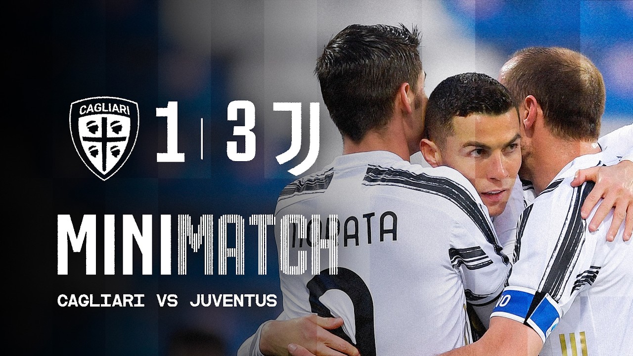 CR7 HAT-TRICK IN ONE HALF! 🤯 | Cagliari 1-3 Juventus | Serie A 2021 background