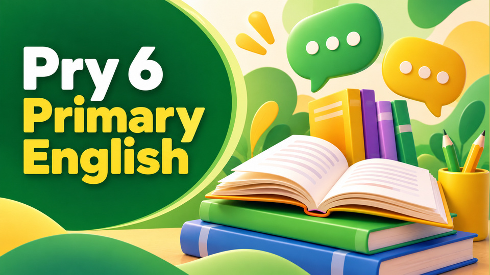 Pry 6 Primary English background