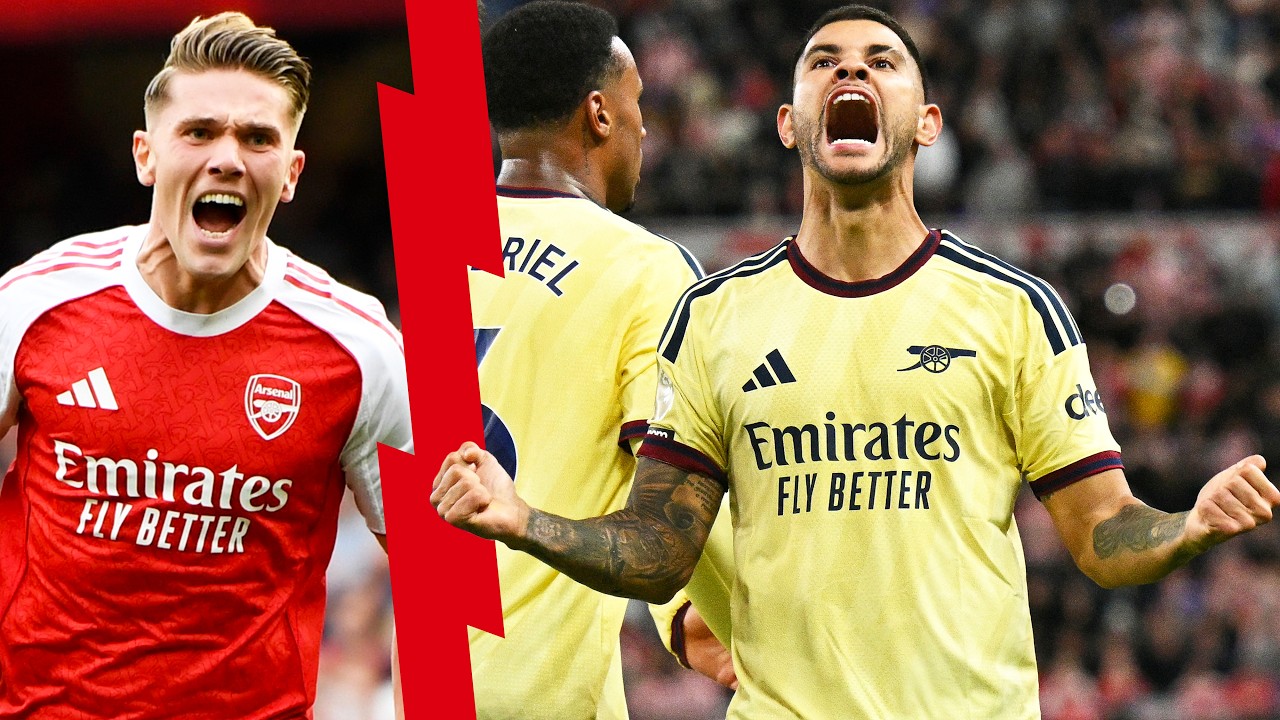 Your First Arsenal Goal Hits Different! | 2026 Edition Ft. Viktor Gyokeres & Bruno Guimaraes background