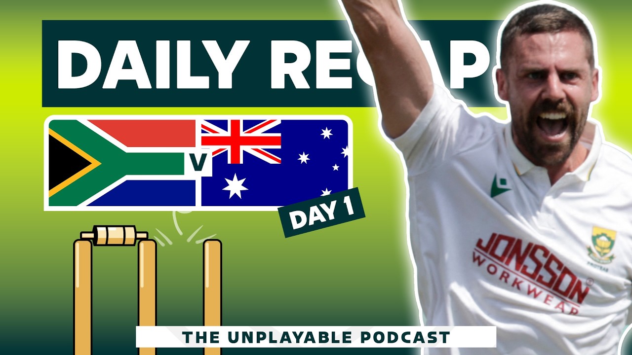 Durban Day 1: Bowling surprise tilts favour Proteas' way | Unplayable Podcast background