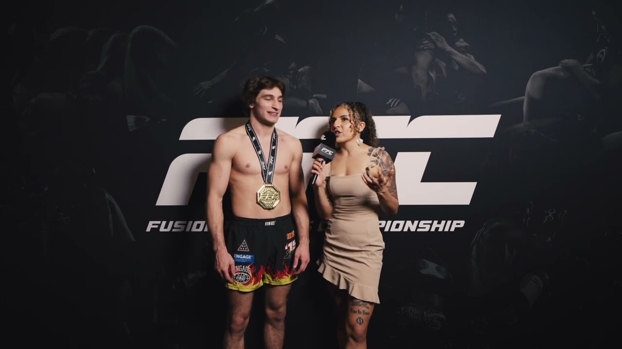 JORDAN BUONO Back Stage Interview | FFC Volume 13 background