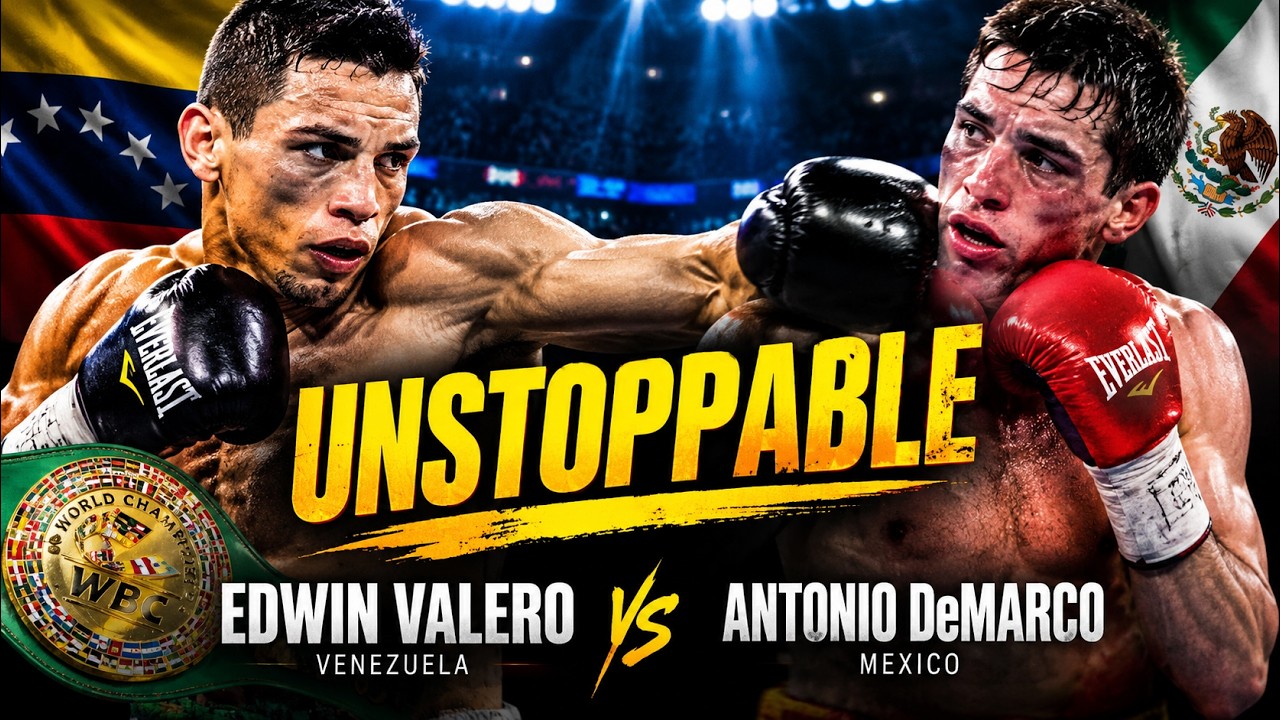 Edwin Valero vs Antonio DeMarco — The Night a Champion Broke His Opponent background