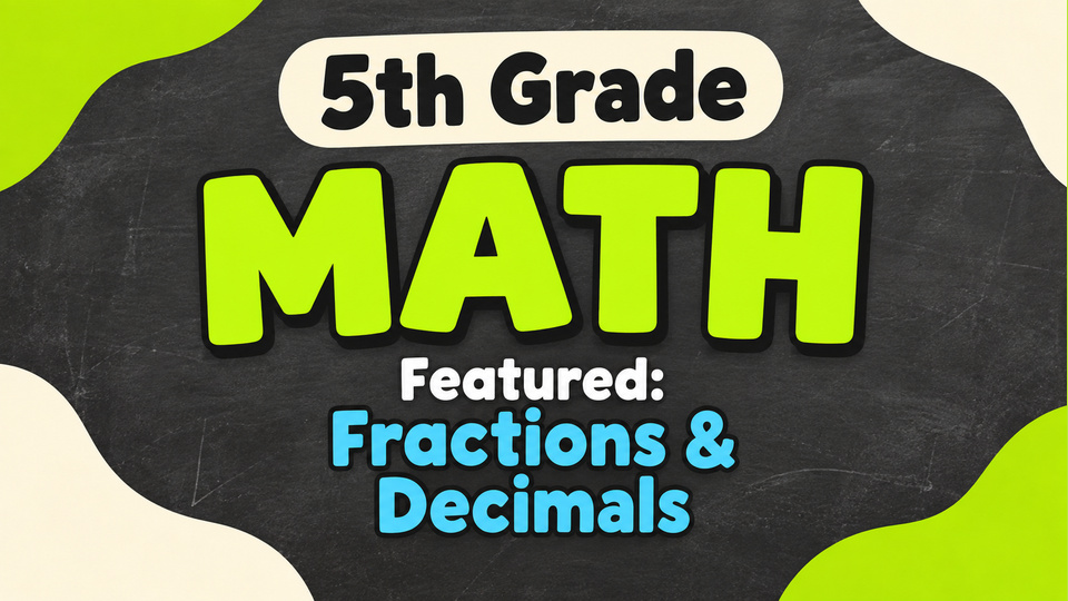 Mr J Math - 5th Grade background
