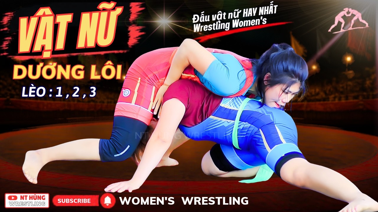 Vật Nữ. Hội Dương Lôi 2026 - P1 .vietnamese traditional women's wrestling background