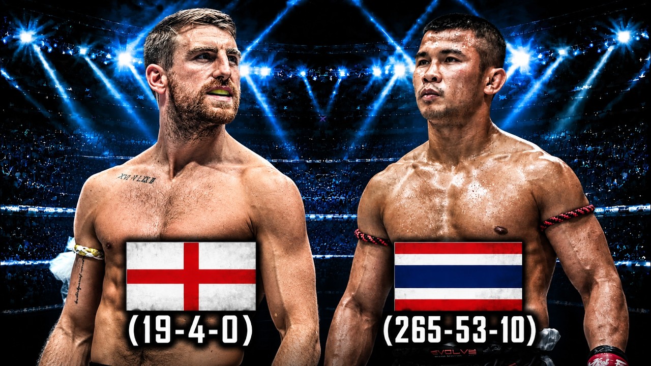 Jonathan Haggerty vs Nong-O Was INSANELY BRUTAL 😳 background
