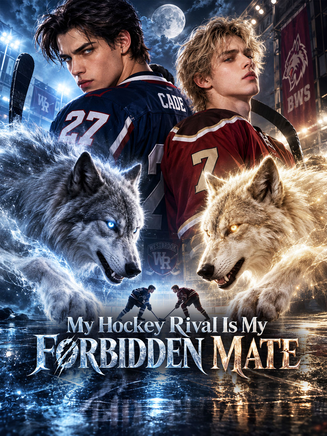 My Hockey Rival Is My Forbidden Mate poster