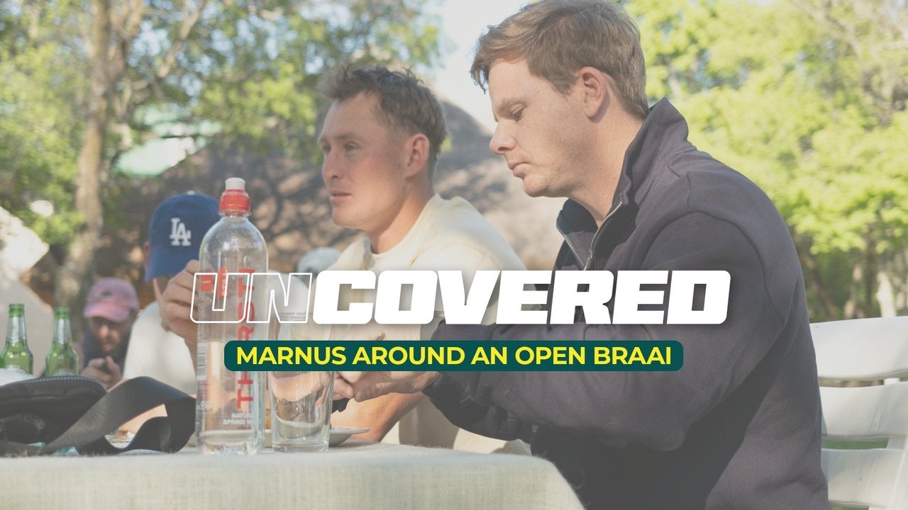 Uncovered: Marnus welcomes the Aussies home for South African tradition background