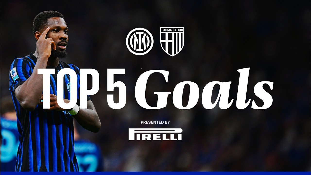 DA THURAM A VIERI: 5 PERLE CONTRO IL PARMA! đ€© | TOP 5 GOL VS PARMA | PRESENTED BY PIRELLI background