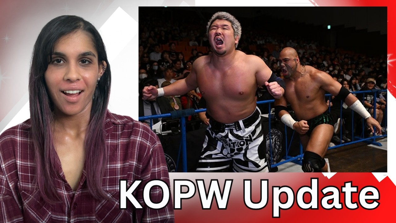 NJPW Road to King of Pro Wrestling: Update background