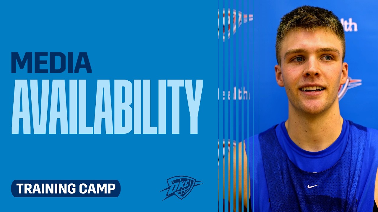 Training Camp Media Availability | October 9, 2026 | OKC Thunder background