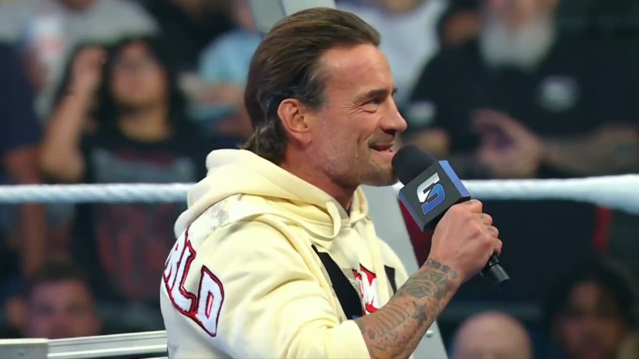 WWE SMACKDOWN CM PUNK ENTRANCE 10/09/26 background