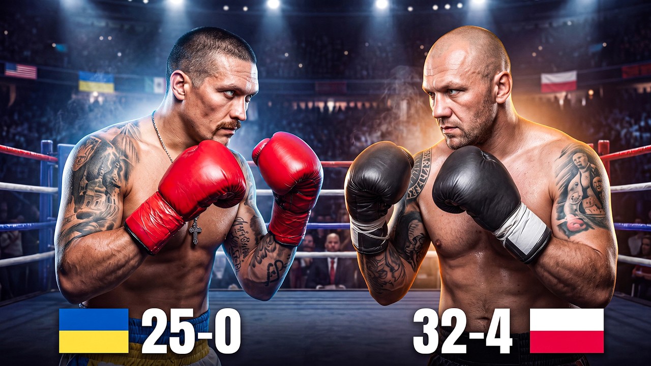 Unstoppable Force! Oleksandr Usyk (UKR) vs Krzysztof Glowacki (POL) | Boxing Fight Highlights background