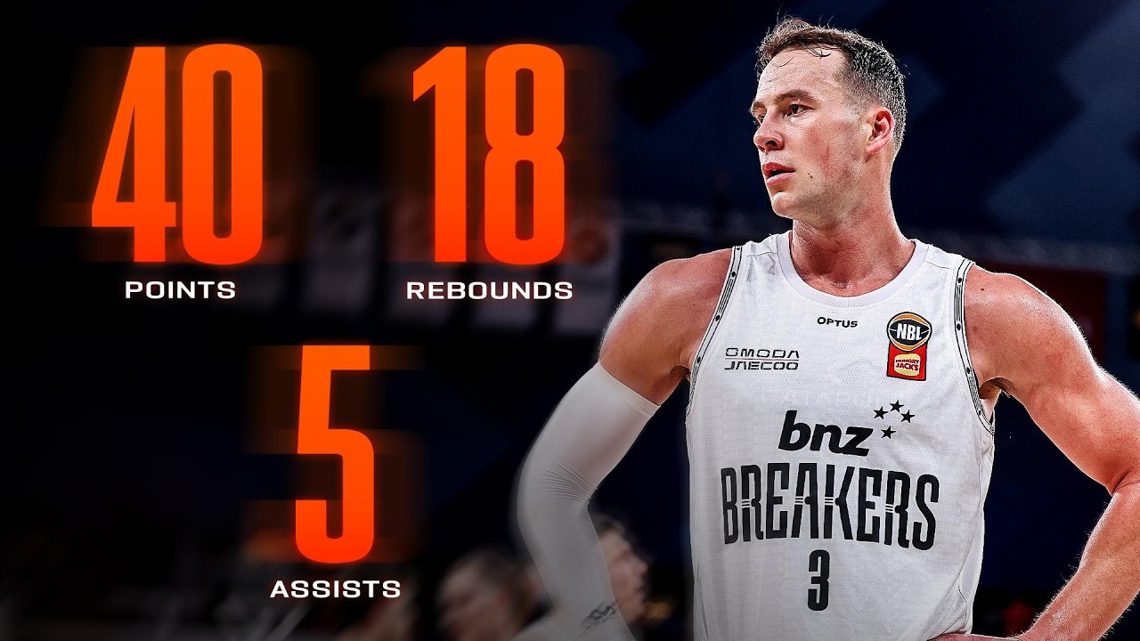 Sam Mennenga Drops 40 PTS, 18 REB in Perth | Full Highlights background
