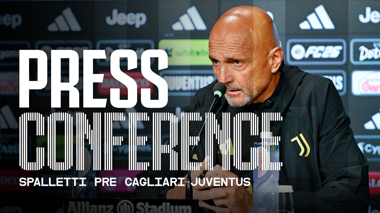 "NO TRUCE. JUVE IS CONDEMNED TO WIN!" 🔥 | SPALLETTI’s Press Conference ahead of Cagliari vs Juventus background