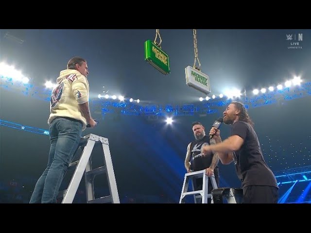 CM Punk ,Kevin Owens & Sami Zayn segment _WWE Smackdown 9 October 2026 background